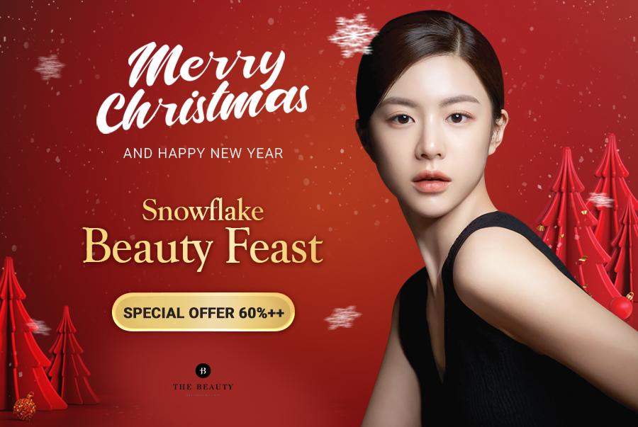 MERRY X-MAS & HAPPY NEW YEAR #SPECIAL_PROMOTION  SNOWFLAKE BEAUTY FEAST  SPECIAL OFFER 60%++