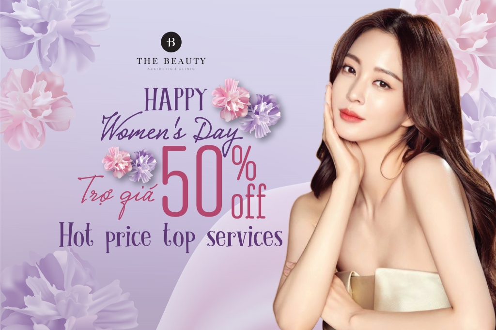 Promotion tháng 3/2023: HAPPY WOMEN’S DAY